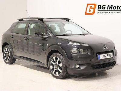 Svart Begagnad 2015 Citroën C4 Cactus PureTech Halvkombi | 84 900 kr (Marknadspris)