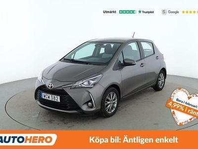 Begagnad Toyota Yaris Active 112 HK (82 kW) 2018 Grå Halvkombi