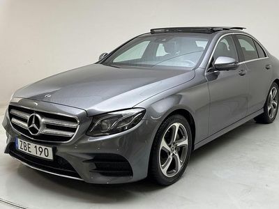 Begagnad Mercedes E220 AMG line 194 HK (142 kW) 2018 Grå Sedan