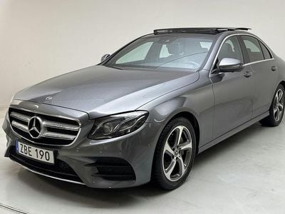 Grå Begagnad 2018 Mercedes E220 AMG line Sedan | 255 900 kr (Marknadspris)