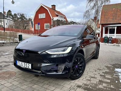 begagnad Tesla Model X 100D 7-sits 2018, unik i Sverige