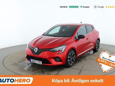 Begagnad Renault Clio V Techno 91 HK (66 kW) 2022 Röd Sedan