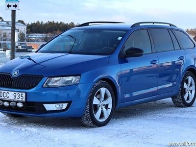 begagnad Skoda Octavia 2.0 TDI Combi Aut Dieselvärmare Kamrem bytt