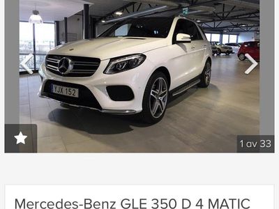 begagnad Mercedes GLE350 d 4MATIC 9G-Tronic Euro 6