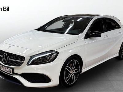 Begagnad Mercedes A180 AMG 122 HK (89 kW) 2016 Vit Halvkombi