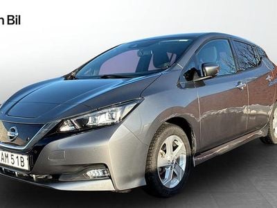 Grå Begagnad 2021 Nissan Leaf 360º Halvkombi | 149 900 kr (Bra pris)