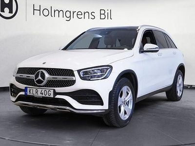Begagnad Mercedes GLC300e AMG line 194 HK (142 kW) 2021 Vit SUV