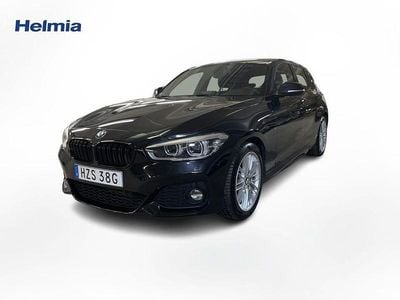 Begagnad BMW 118 M Sport 151 HK (111 kW) 2019 Svart Halvkombi