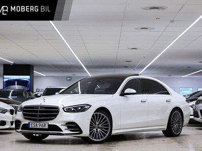 begagnad Mercedes S400 d 4M L AMG Sport HUD Pano Burmester MOMS