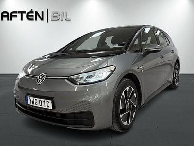 Begagnad VW ID.3 Pro Performance 150 kW (204 HK) 2020 Blå Halvkombi