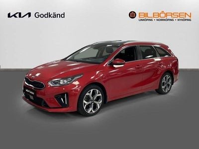 Begagnad Kia Ceed Sportswagon Advance 105 HK (77 kW) 2021 Röd Kombi