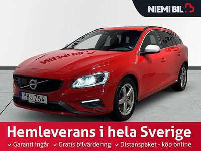 Röd Begagnad 2015 Volvo V60 R-Design Kombi | 194 900 kr (Dyr)