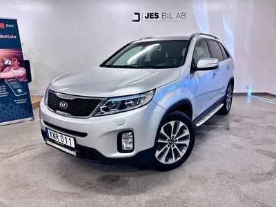 begagnad Kia Sorento 2.2 CRDi 4WD Premium 7-sits GPS Kam Drag Läder