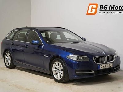 Blå Begagnad 2015 BMW 520 Kombi | 129 700 kr (Marknadspris)