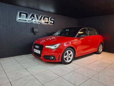Begagnad Audi A1 Sportback S-Line 86 HK (63 kW) 2013 Röd Halvkombi