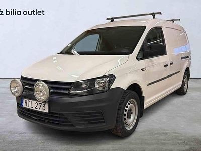 Vit Begagnad 2016 VW Caddy Maxi Minibuss | 129 900 kr