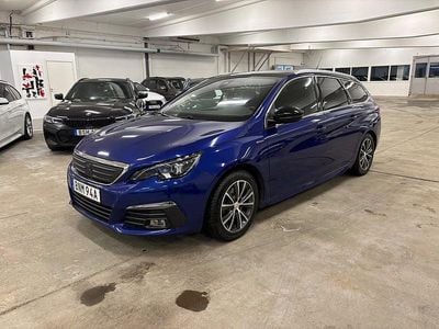 Begagnad Peugeot 308 SW GT-line 131 HK (96 kW) 2020 Blå Kombi