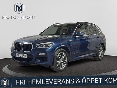Begagnad BMW X3 M Sport 190 HK (139 kW) 2017 Blå SUV