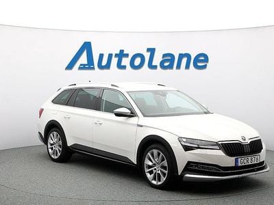 Vit Begagnad 2021 Skoda Superb Kombi | 349 900 kr (Lite dyr)