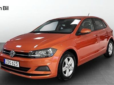Orange Begagnad 2017 VW Polo Halvkombi | 149 500 kr (Bra pris)