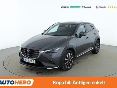 Grå Begagnad 2018 Mazda CX-3 Exclusive-Line SUV | 215 000 kr (Marknadspris)