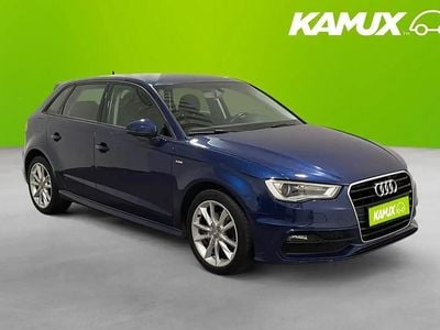 Blå Begagnad 2016 Audi A3 Sportback Halvkombi | 159 700 kr (Marknadspris)