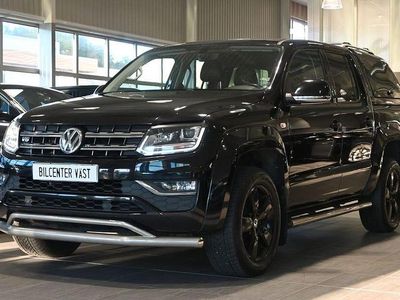 Svart (svart metallic) Begagnad 2018 VW Amarok Aventura Pickup | 249 000 kr (Marknadspris)