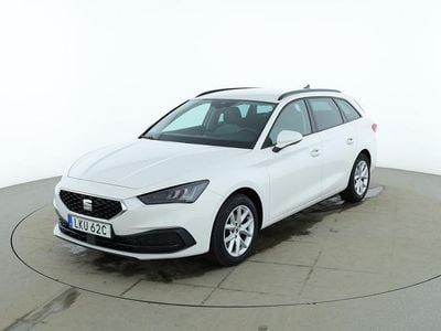 Begagnad Seat Leon 112 HK (82 kW) 2021 Vit Kombi