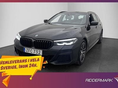 Svart Begagnad 2022 BMW 520 M Sport Kombi | 299 800 kr (Superpris)