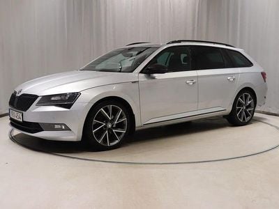 Begagnad Skoda Superb SportLine 190 HK (139 kW) 2017 Silver Kombi