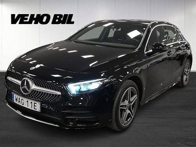 Begagnad Mercedes A250 AMG 160 HK (117 kW) 2022 Svart Halvkombi
