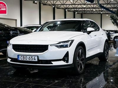 Begagnad Polestar 2 Long Range Dual motor 309 kW (421 HK) 2022 Vit Halvkombi