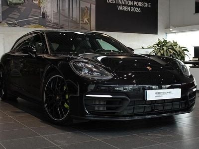 Svart Begagnad 2021 Porsche Panamera Sport Turismo Kombi | 849 000 kr (Lite dyr)