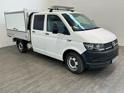 begagnad VW Transporter T5Chassi Dubbelhytt T32 2.0TDI pickup 2016, Transportbil - Skåp