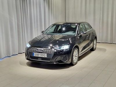 Svart Begagnad 2023 Audi A3 Proline Sedan | 254 900 kr (Marknadspris)