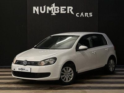 Begagnad VW Golf VI 122 HK (89 kW) 2009 Vit Halvkombi