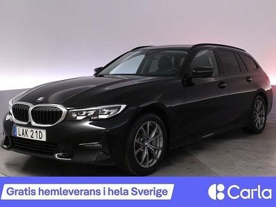 Svart Begagnad 2021 BMW 330e Sport Line Kombi | 276 990 kr (Bra pris)