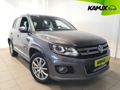 begagnad VW Tiguan 2.0 TDI 4M R-Line Pano D-Värm Drag B-Kam Navi 2015, SUV