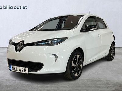 begagnad Renault Zoe 41 kWh Intens batterihyra 92hk Navi Backkamera