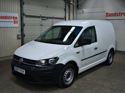 begagnad VW Caddy 2.0 TDI Värmare Drag Inred DSG Skåp 2019, Transportbil