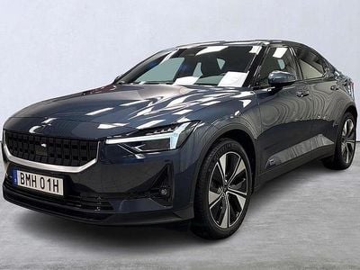 Mörkblå Begagnad 2022 Polestar 2 Plus Halvkombi | 369 900 kr (Bra pris)