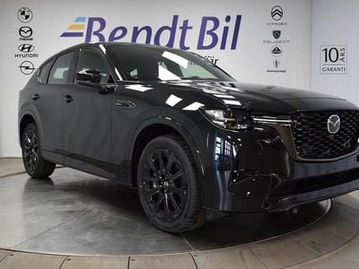 Svart Ny 2025 Mazda CX-60 Homura-Line SUV | 569 500 kr (Bra pris)
