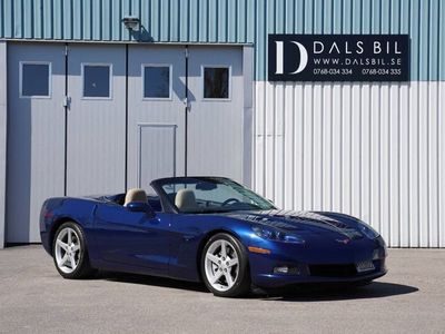 begagnad Chevrolet Corvette LS2 405hk Convertible Z51 / BOSE / HUD