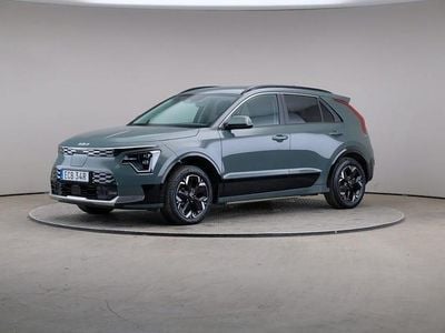 Begagnad Kia e-Niro Advance 160 kW (218 HK) 2023 Cityscape green (metallic) SUV