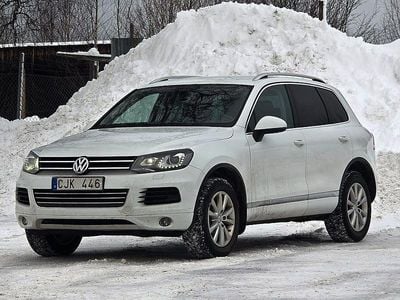 Begagnad VW Touareg 245 HK (180 kW) 2013 Vit SUV