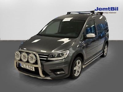 Grå Begagnad 2017 VW Caddy Minibuss | 179 000 kr (Dyr)