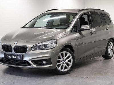 Begagnad BMW 220 Gran Tourer Advantage 191 HK (140 kW) 2015 Silver Minibuss