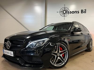 begagnad Mercedes C63S AMG AMG Burmester HuD Pano 360° *SE UTR*