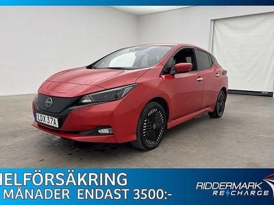 Röd Begagnad 2022 Nissan Leaf 360º Halvkombi | 204 800 kr (Bra pris)