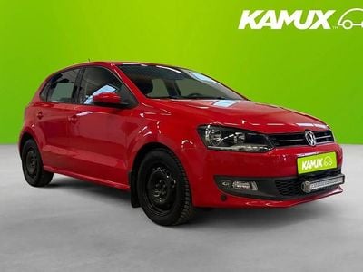 Begagnad VW Polo 90 HK (66 kW) 2011 Röd Halvkombi